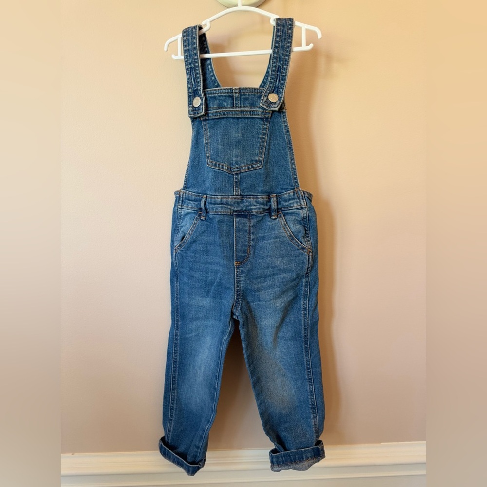 Old Navy Kids Blue Denim Overalls